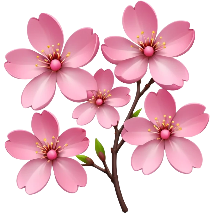 Cherry blossom emoji