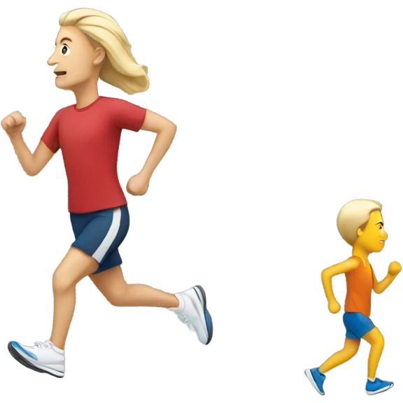 Speed walking  emoji