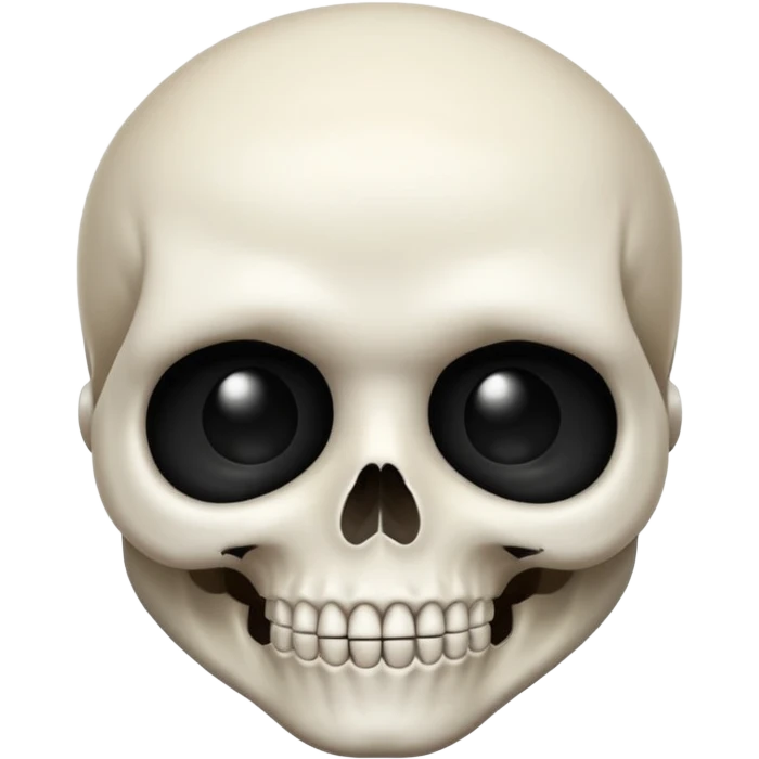 Skull face emoji of 5 year old  emoji