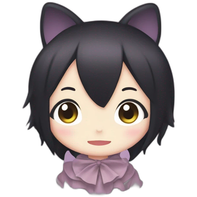 Kuromi from sanrio emoji