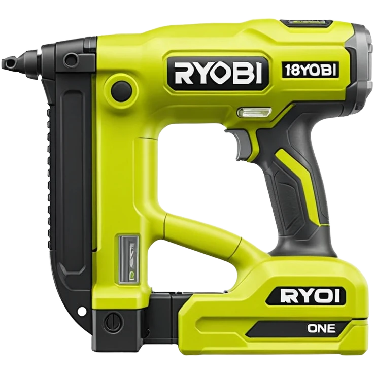 RYOBI 18V ONE+ AirStrike 18-Gauge Cordless Brad Nailer emoji style  emoji