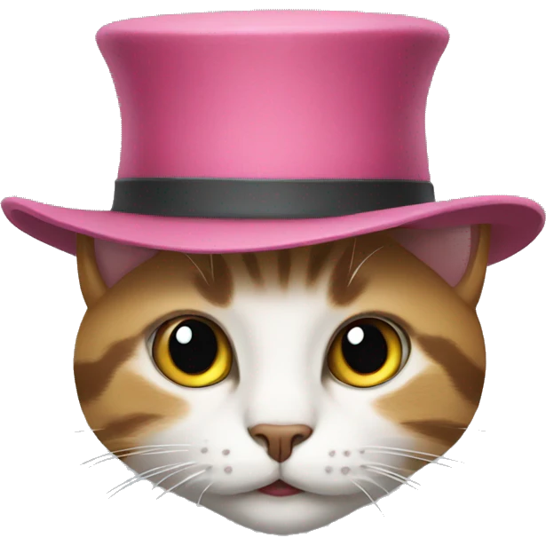 cat with a hat emoji