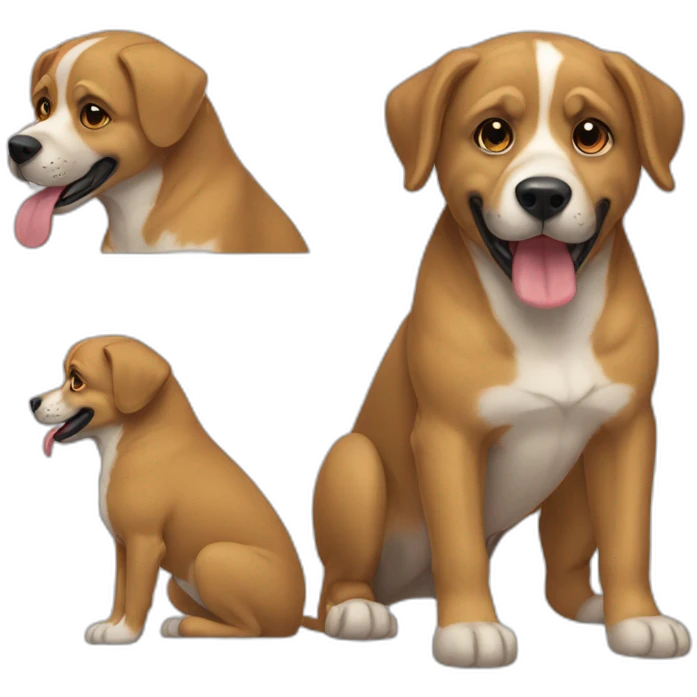 Perro bañándose  emoji