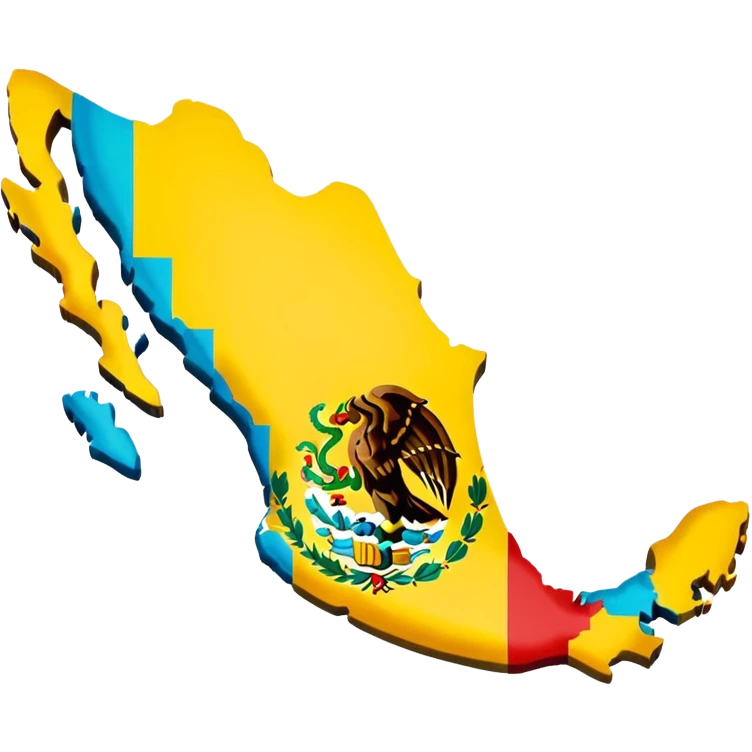mexico mapa emoji