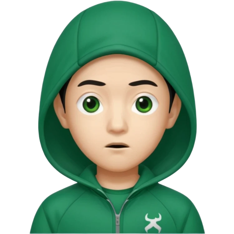 Player 124 squid game  emoji
