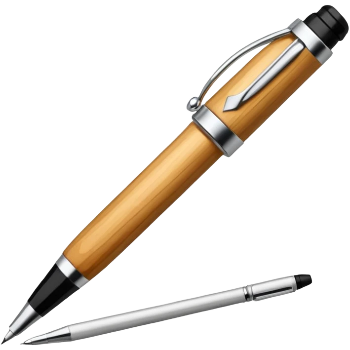 reed pen angled emoji