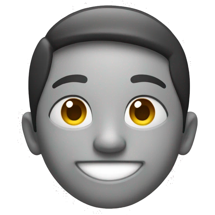 Smiling face with a mix of smirk emoji