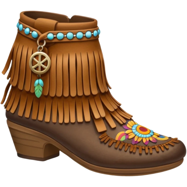 Hippie shoes emoji