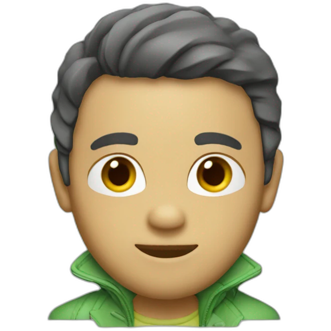 light green leather jacket emoji