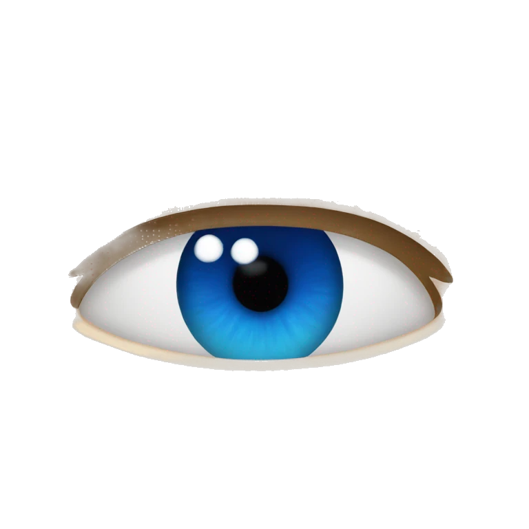 ojos azules emoji