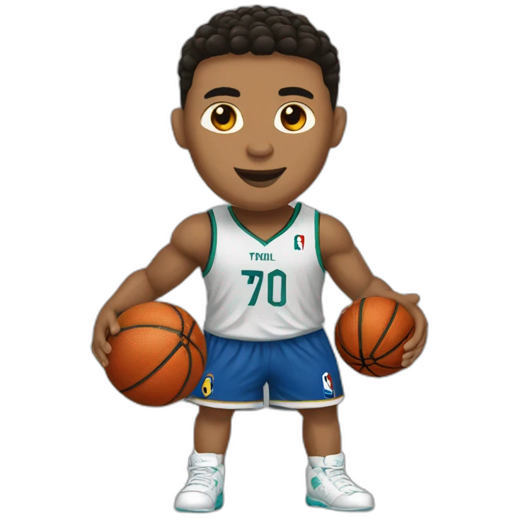 Ronaldo basketball  emoji