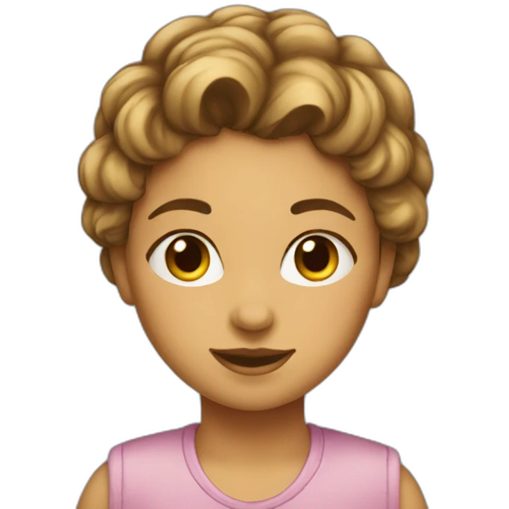 Petit chat féminin emoji