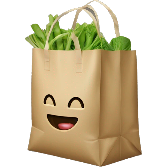 Sobeys shopping bag emoji