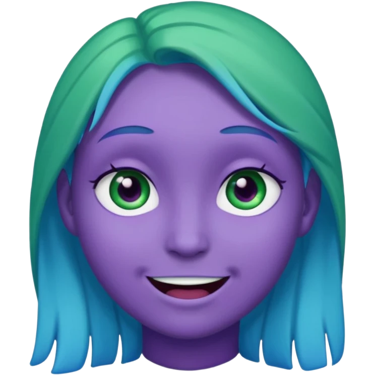 face-blue-smilingface-purple-cryingface-green-smilingyt emoji