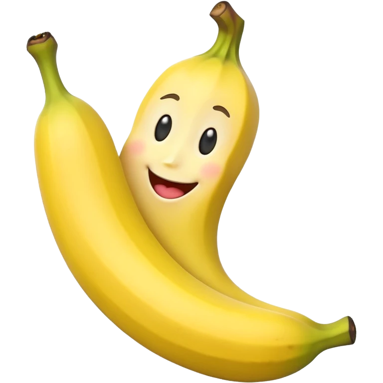happy banana emoji