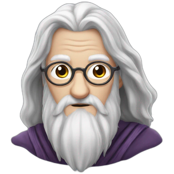 dumbledore harry potter character emoji