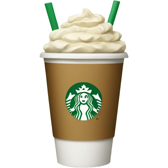 Starbucks cup emoji