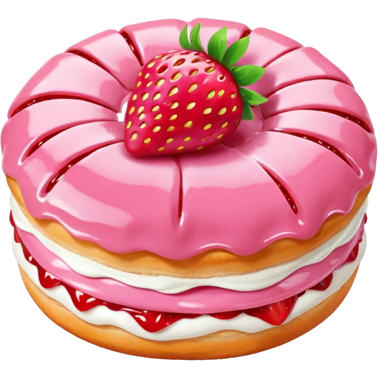 Strawberry Glaze Pastries
 emoji