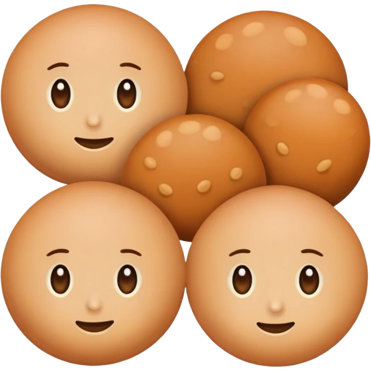 6 lentils, simple and clear emoji