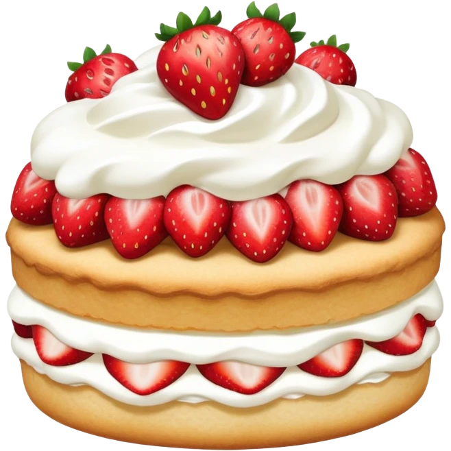 strawberry shortcake emoji