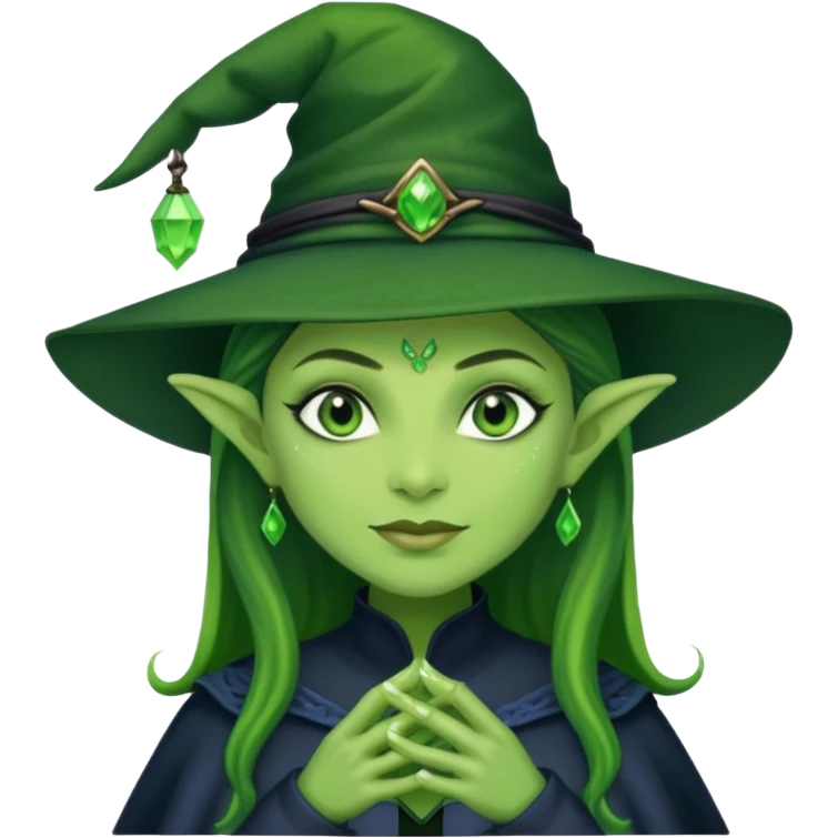 elphaba holding space emoji