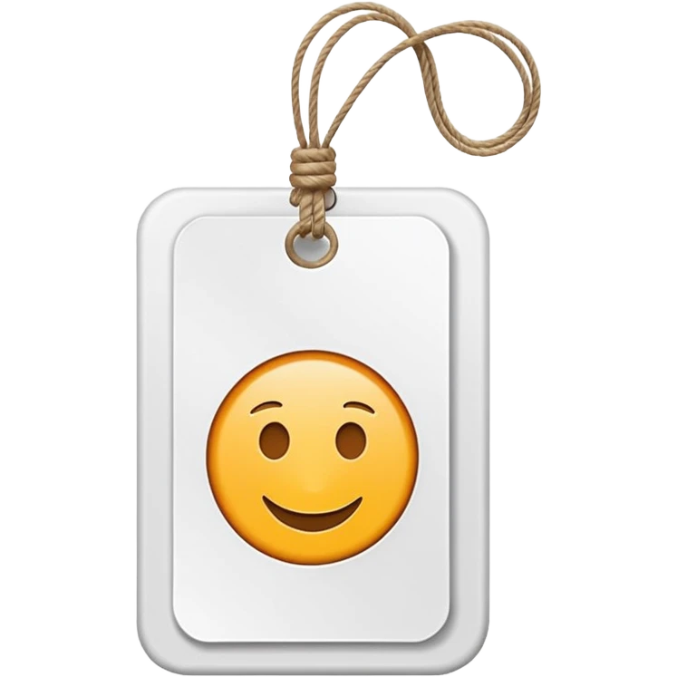 Price tag emoji