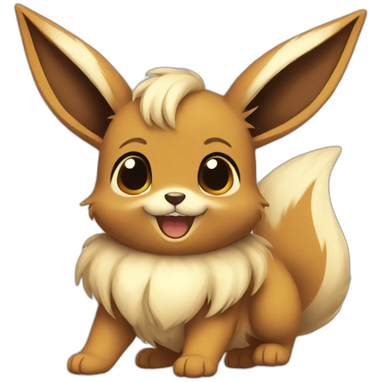 Happy Eevee emoji