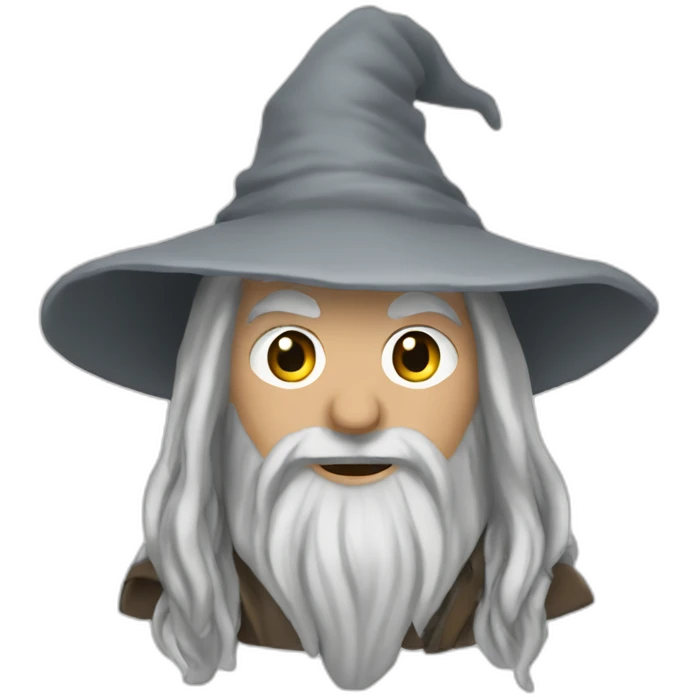 gandalf surprise emoji