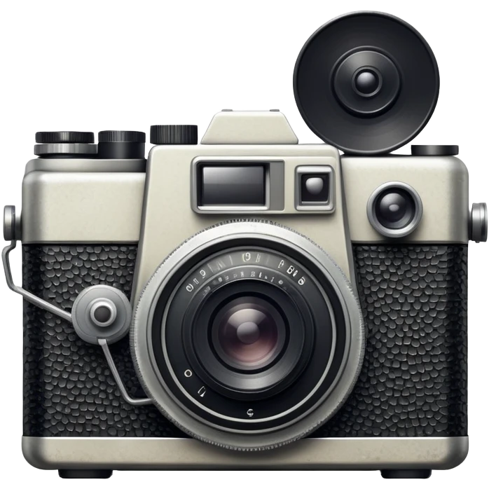 vintage film camera with indie aesthetic emoji