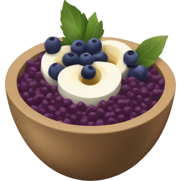 acai bowl emoji
