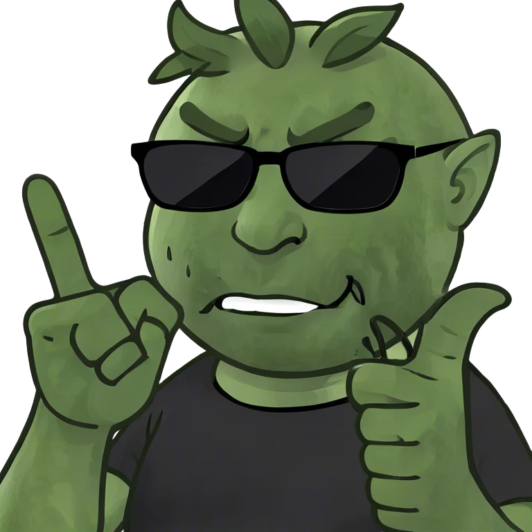 Man showing middle finger emoji