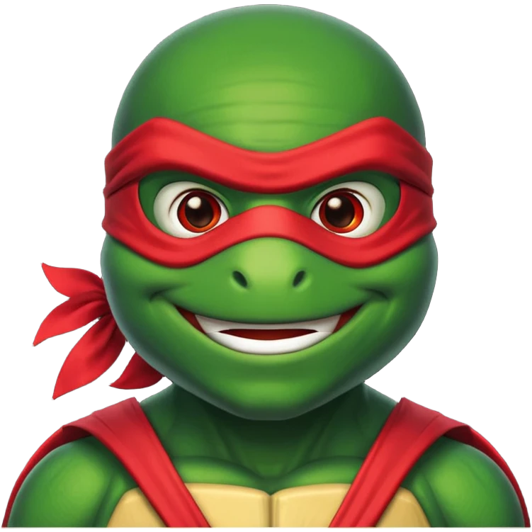Ninja turtles in emojis emoji