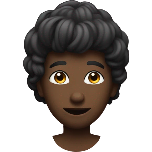  🍆 in black emoji
