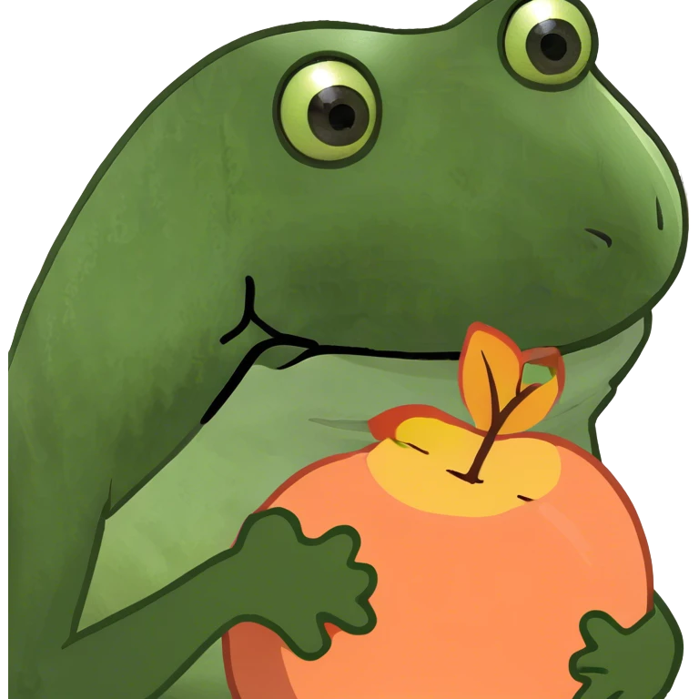 Eggplant in peach emoji