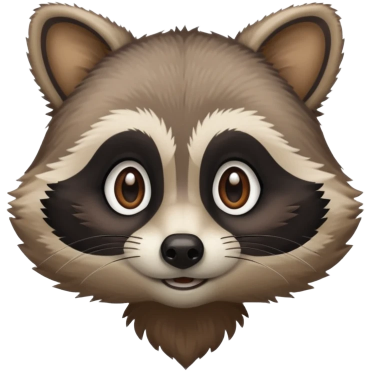 Rambly the raccoon emoji