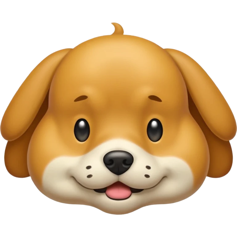 Dog farts emoji