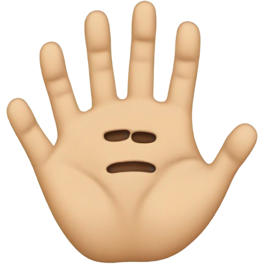 Emoji face with feet and hands  emoji
