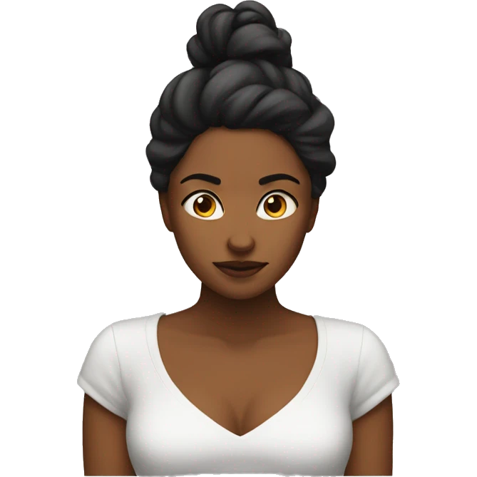 Jealous woman emoji