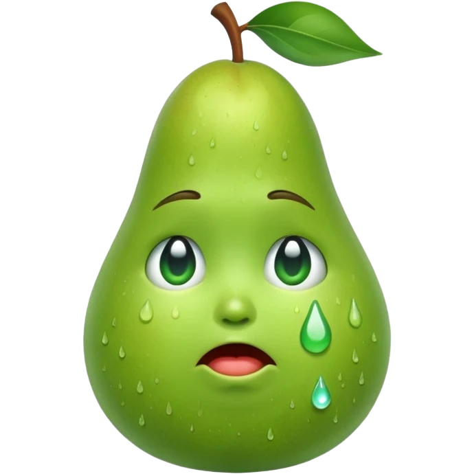 Birne die weint emoji