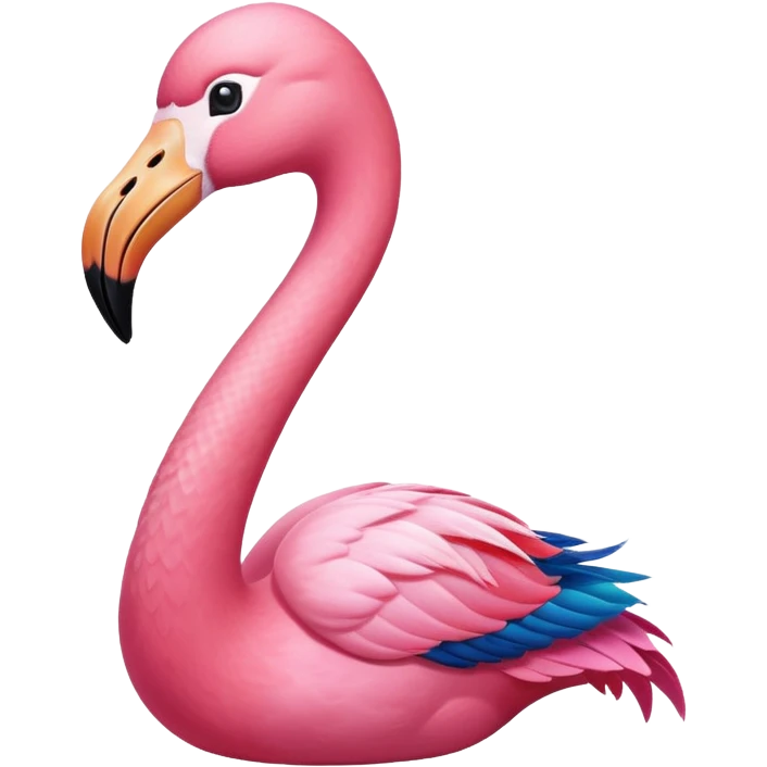  Snake flamingo emoji