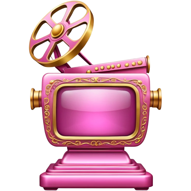 Pink cinema prize  emoji