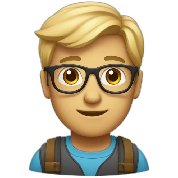 Class nerd emoji
