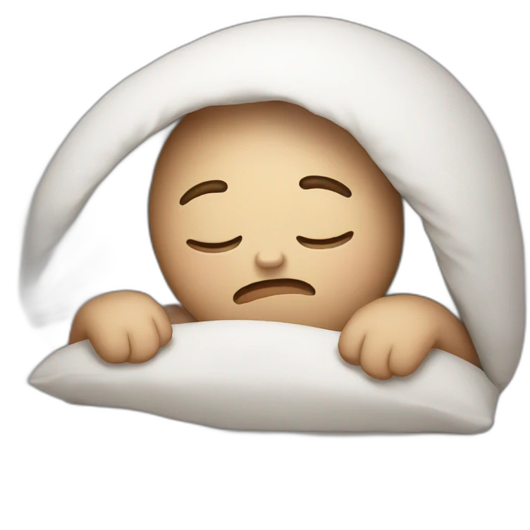 sleepy emoji