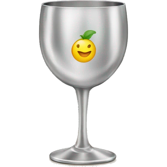 sabbath silver wine glass emoji