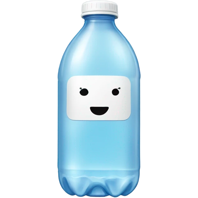 A bottle of water emoji