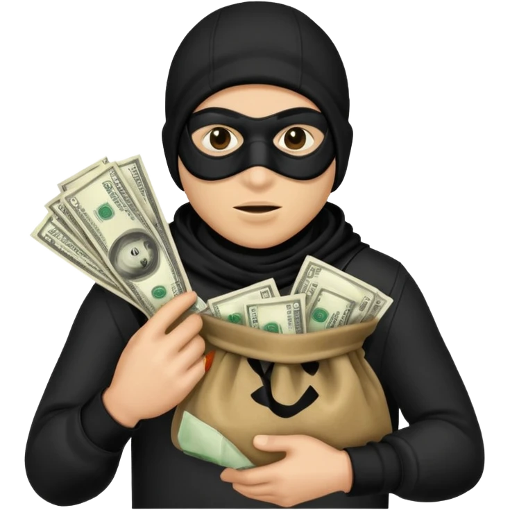 Robber  emoji