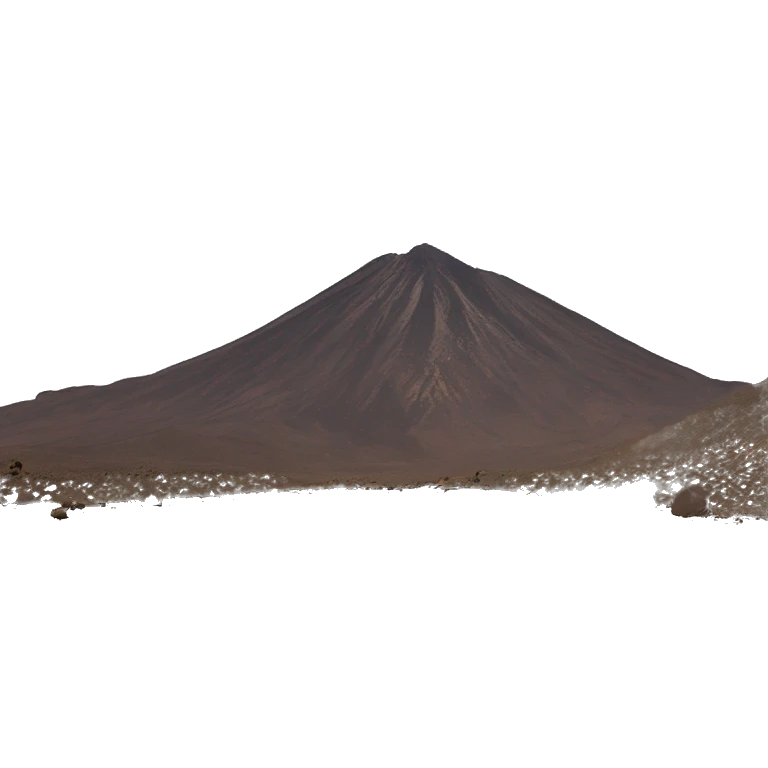 volcan Teide endormi emoji