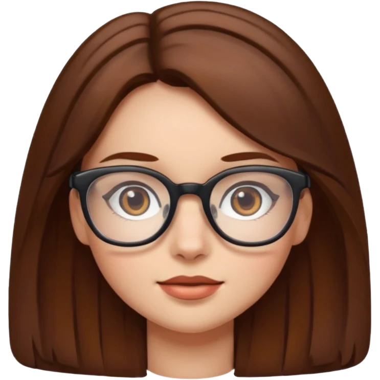 дІВЧИНА В ОКУЛЯРАХ emoji