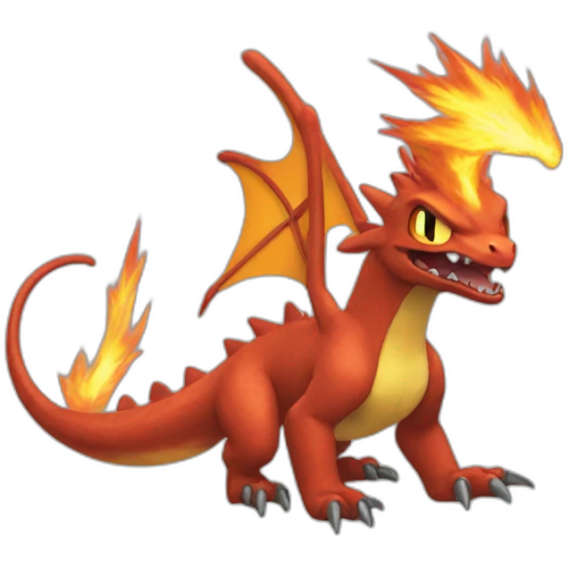 Pokémon dracaufeu emoji