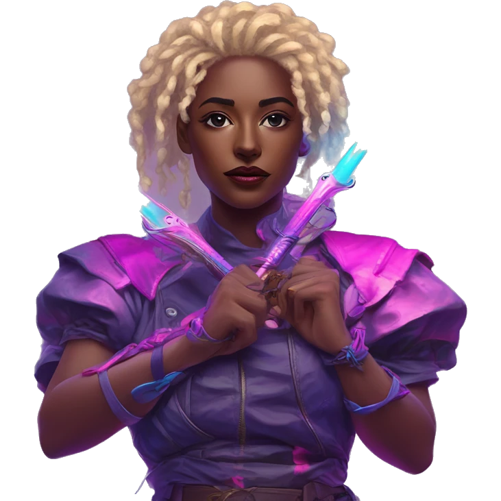 Synthwave rapier in SNES style, oil paint, epic eyes, intricate lips, exquisite pose, beautiful, desirable, logical, Midsommar  emoji